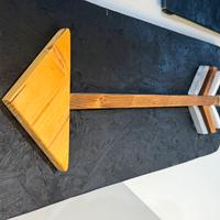 Quadro decorativo freccia in legno artigianale