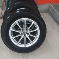 cerchi + gomme invernali +  estive Alfa Stelvio 
