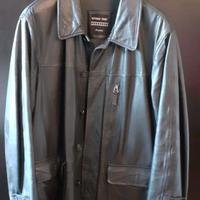 Giacca di pelle taglia 52