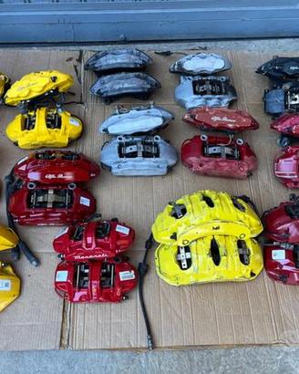 Pinze Brembo a 4 e 6 pompanti