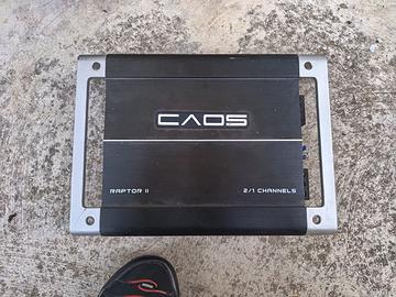 Amplificatore auto caps ramptor 2