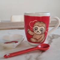 Set tazza da tè Thun bradipo