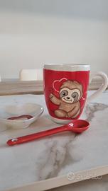 Set tazza da tè Thun bradipo