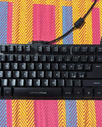 Tastiera e Mouse entrambi Trust Gaming
