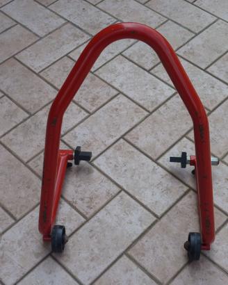 Cavalletto alza moto posteriore