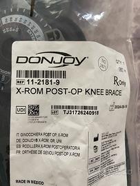 Tutore post operatorio ricostruzione LCA