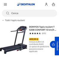 Tapis roulant DOMYOS T520B