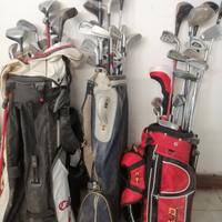 3 set di mazze da golf