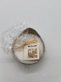 Candela decorativa IKEA "Mjällby" in contenitore
