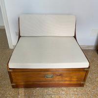 Poltrona letto stile marina barca vintage