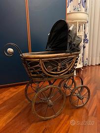 Carrozzina giocattolo seconda metà ottocento