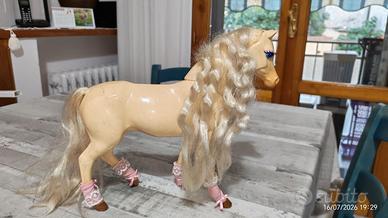 Cavallo vintage di Barbie Curly Hair Classy Horse