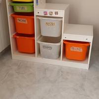 Ikea trofast mobile porta giochi bambini