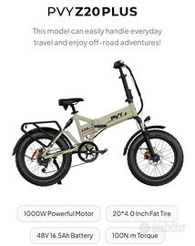 Bici elettrica pvy z20 plus