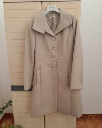 Giubbotto beige in cotone Nuna Lie