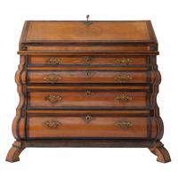 Ribalta intarsiata,Olandese, pimi dell'800