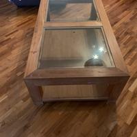 Tavolino da salotto in tek