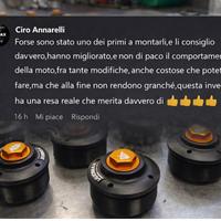 Tappi regolabili forcella Benelli TRK 702/502