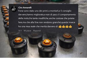 Tappi regolabili forcella Benelli TRK 702/502