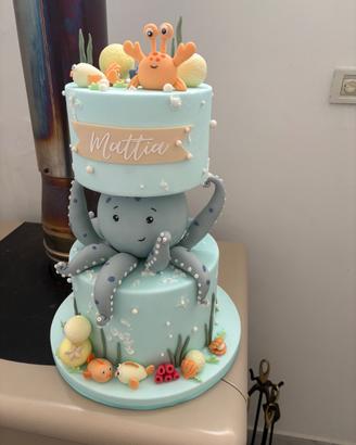 Torta scenografica tema mare