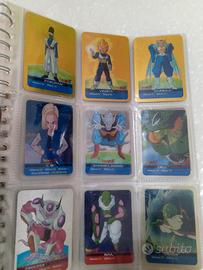 dragon ball lamincards 