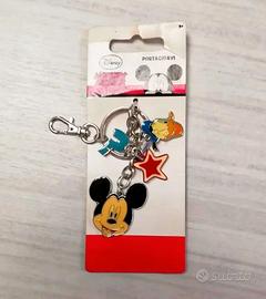 Portachiavi Topolino. In metallo. Disney 