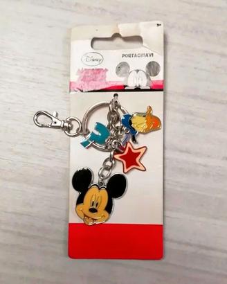 Portachiavi Topolino. In metallo. Disney 