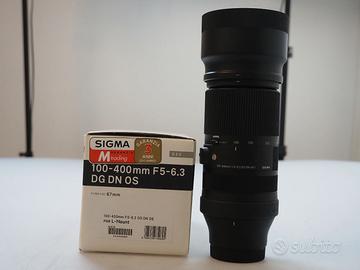 SIGMA 100-400 DG DN OS X L MOUNT