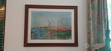 stampa Monet con cornice