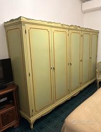 Armadio artigianale anni 60  rococò veneziano