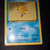 Pokemon staryu set base prima edizione 1ed