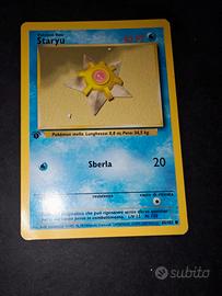 Pokemon staryu set base prima edizione 1ed
