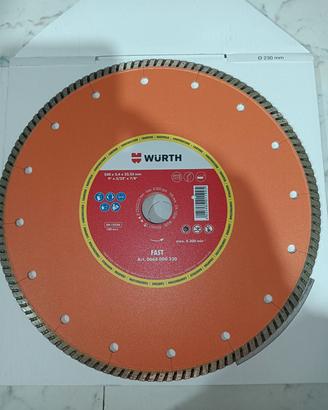 disco diamantato wurth 
