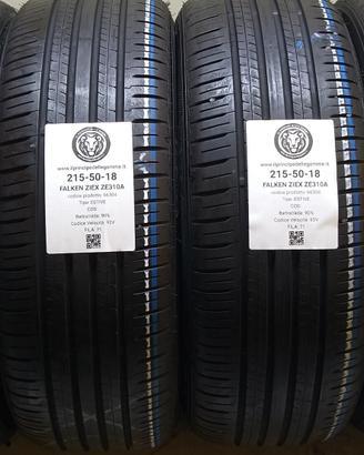 4 GOMME 215 50 18 FALKEN A66304