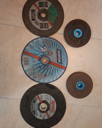 set dischi smerigliatrice