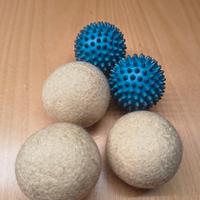 5 palle per asciugatrice 