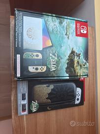 Nintendo switch ed.zelda + accessori