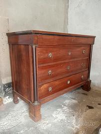 Comò antico stile impero 