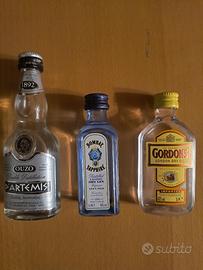 n. 3 bottigliette  Mignon Liquore da Collezione