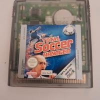 Total soccer Manager Game boy Nintendo 