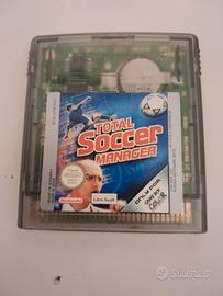 Total soccer Manager Game boy Nintendo 