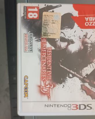 Resident evil the mercenaries 3D