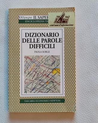 Dizionario delle parole difficili