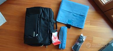 Borsa Roncato Porta Notebook Nera con tracolla