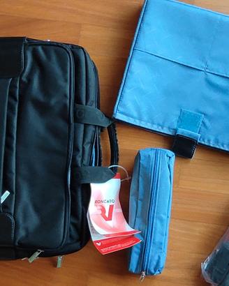 Borsa Roncato Porta Notebook Nera con tracolla