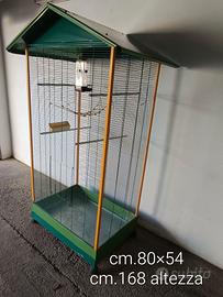 VOLIERA PER UCCELLI PAPPAGALLI 