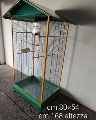 VOLIERA PER UCCELLI PAPPAGALLI 