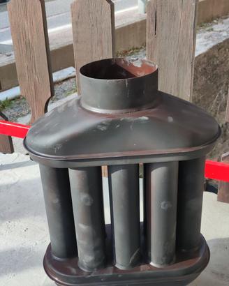 radiatore per stufa nero 