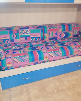 Divano letto estraibile