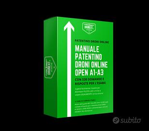 Patentino DRONE A1/A3 ONLINE DA CASA esame GRATIS